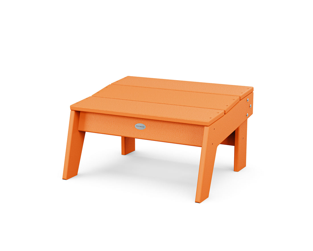 POLYWOOD Modern Studio Oversized Ottoman