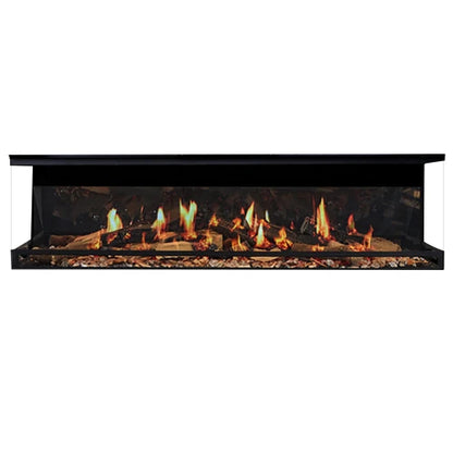 Ortal Holographic Linear Electric Fireplace