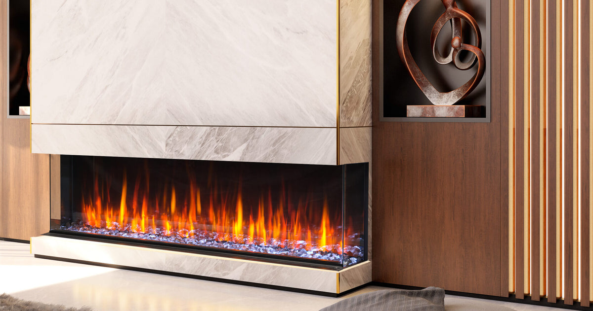 Kozy Heat Osseo eSeries Linear Electric Fireplace