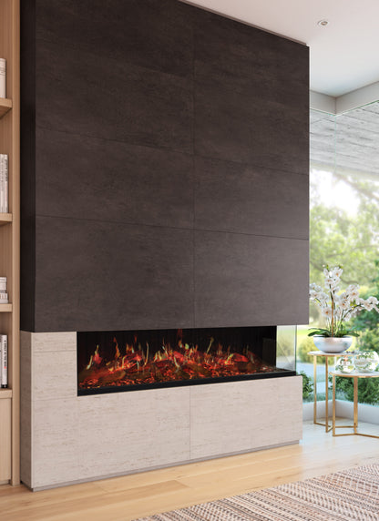Kozy Heat Osseo X Series Holographic Electric Fireplace
