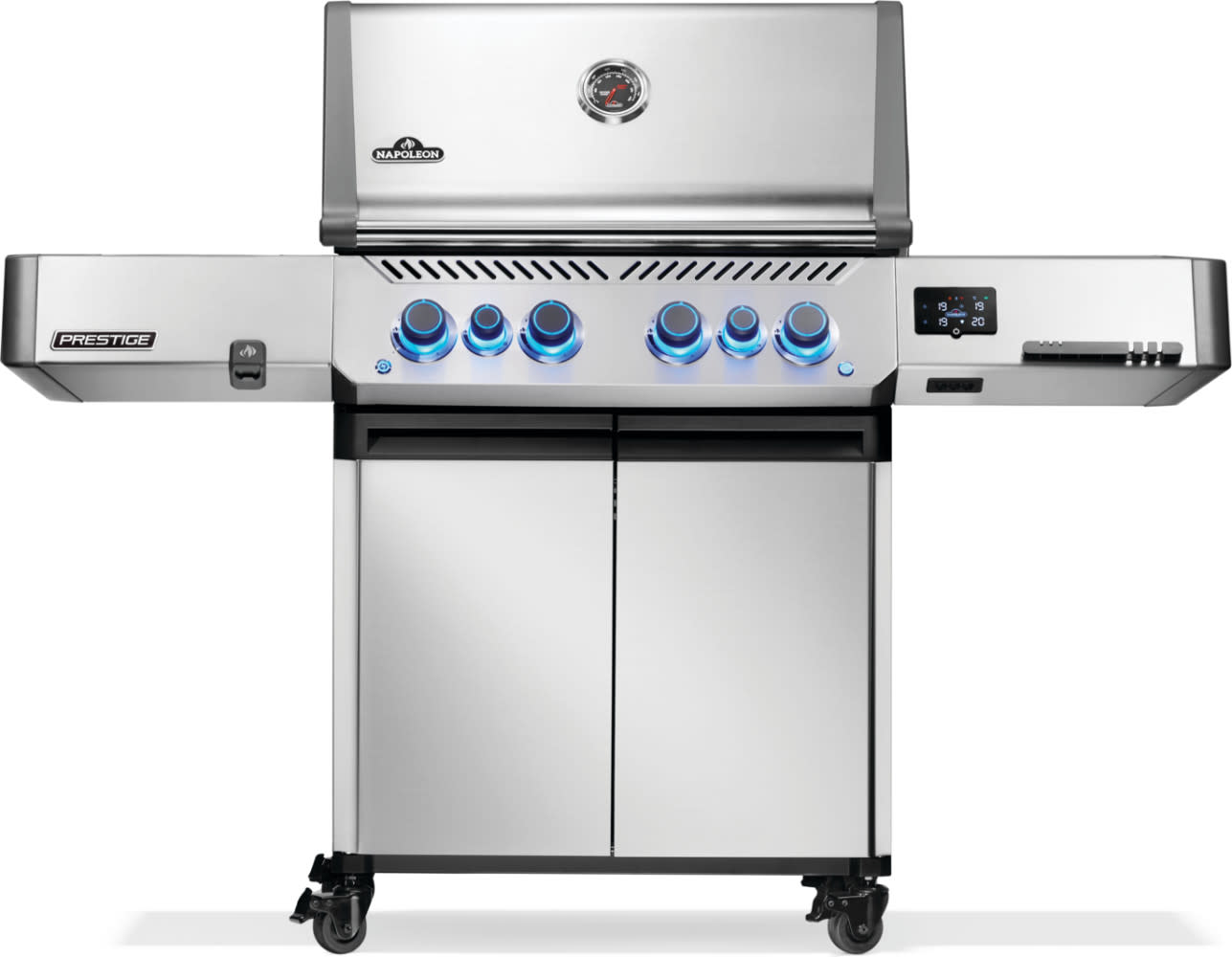 Napoleon Prestige 500 Connected Smart Gas Grill – Phantom Black or