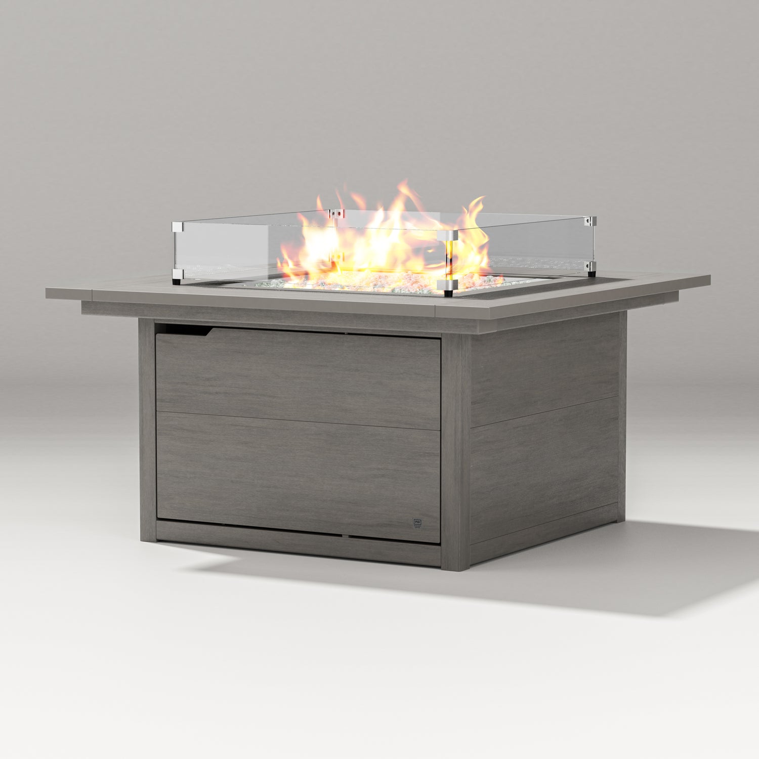 POLYWOOD Cube Fire Table