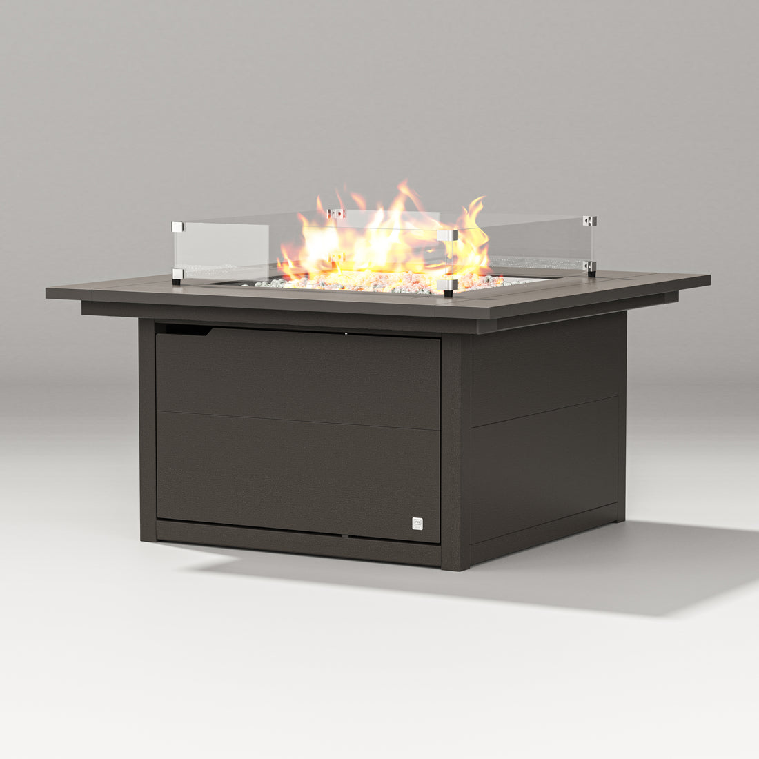 POLYWOOD Cube Fire Table