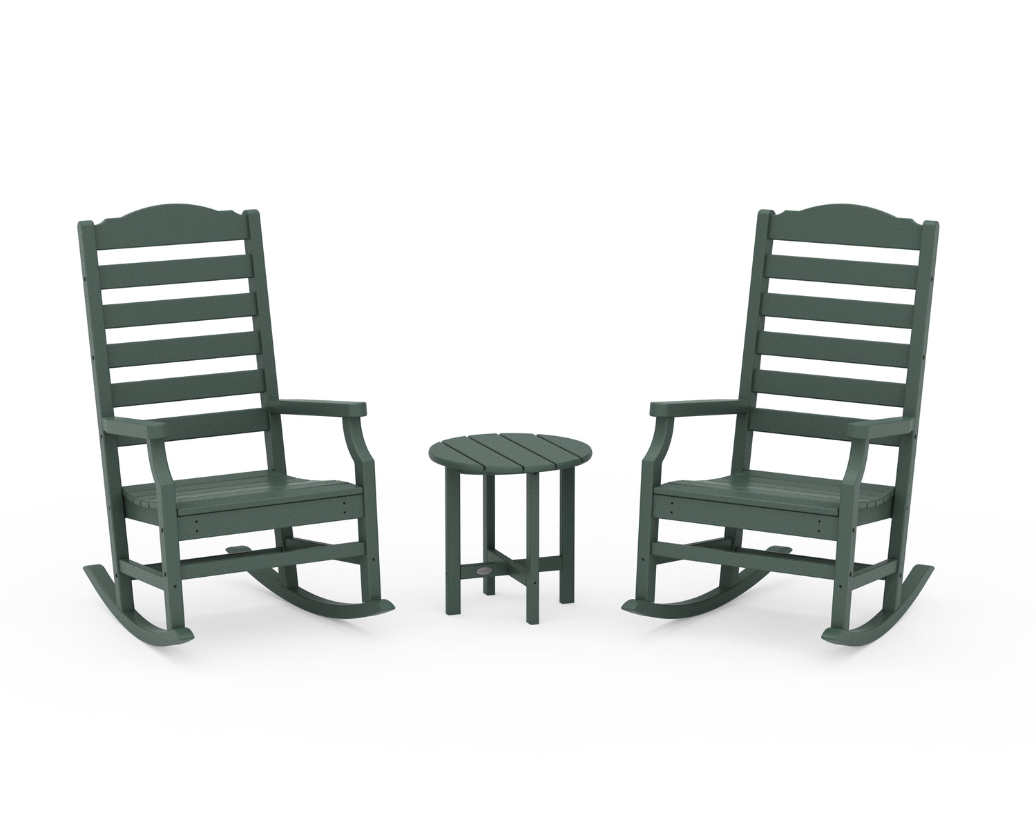 POLYWOOD Savannah 3-Piece Rocking Chair Set