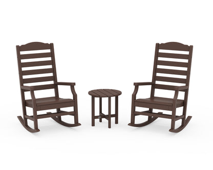 POLYWOOD Savannah 3-Piece Rocking Chair Set