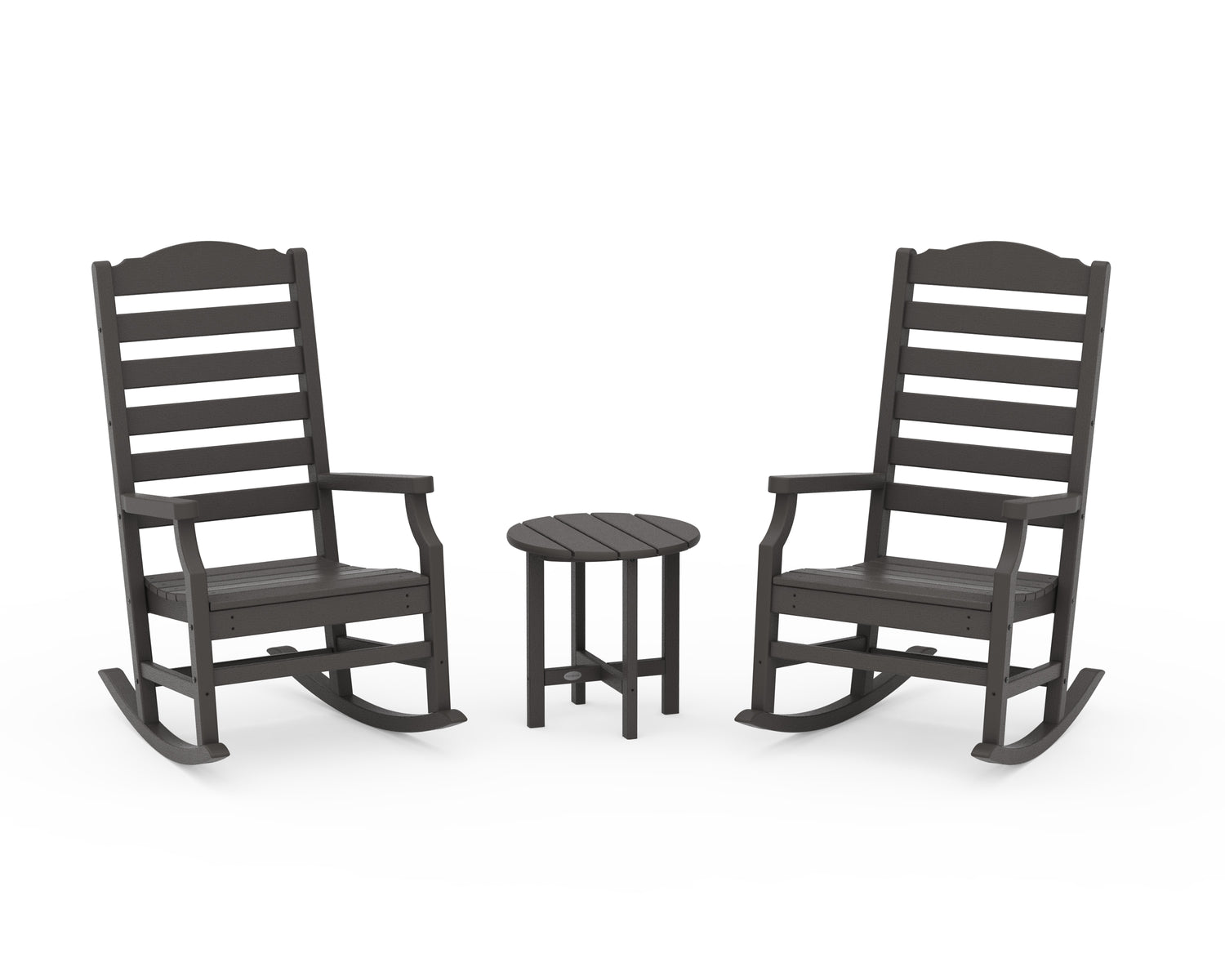 POLYWOOD Savannah 3-Piece Rocking Chair Set