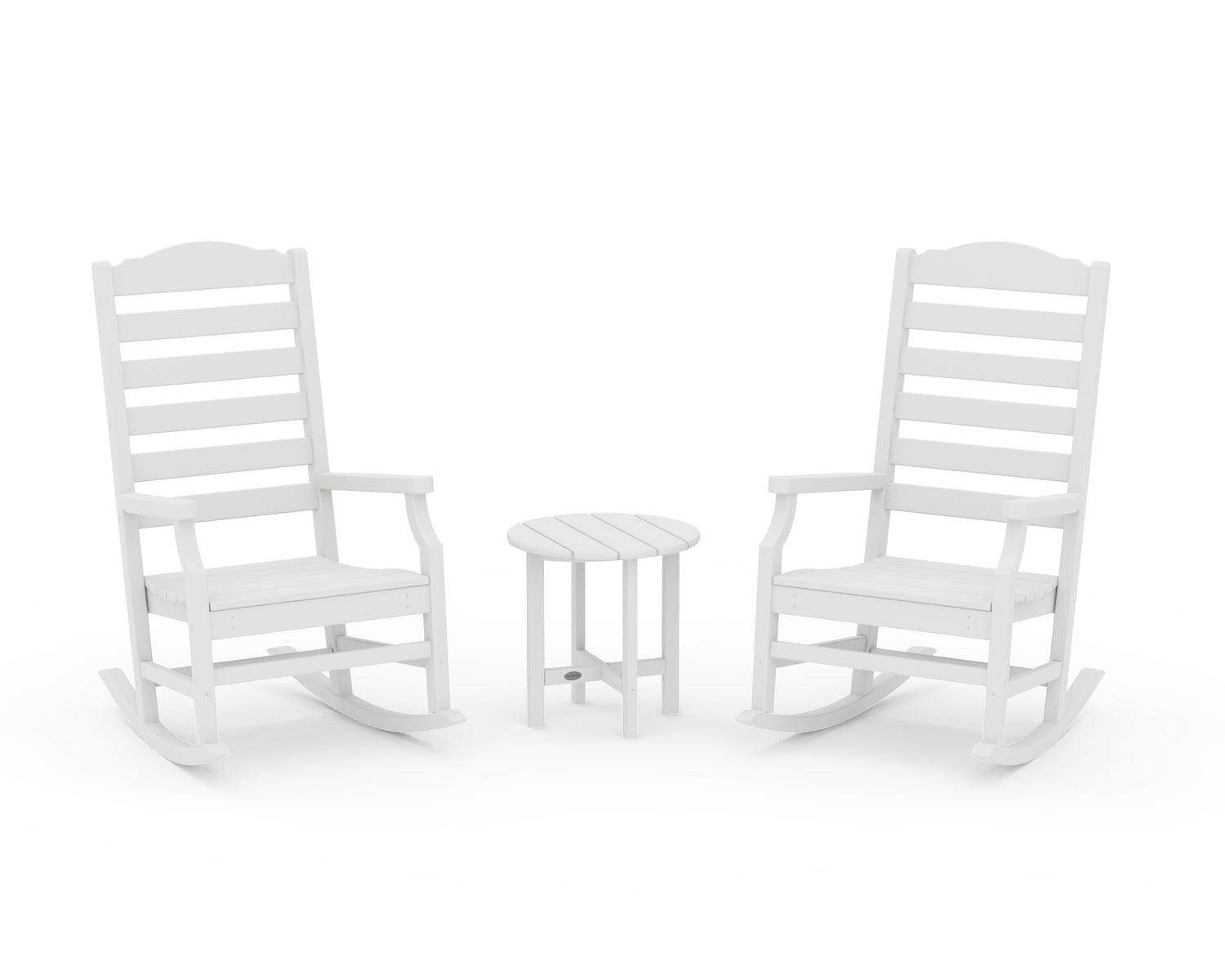 POLYWOOD Savannah 3-Piece Rocking Chair Set