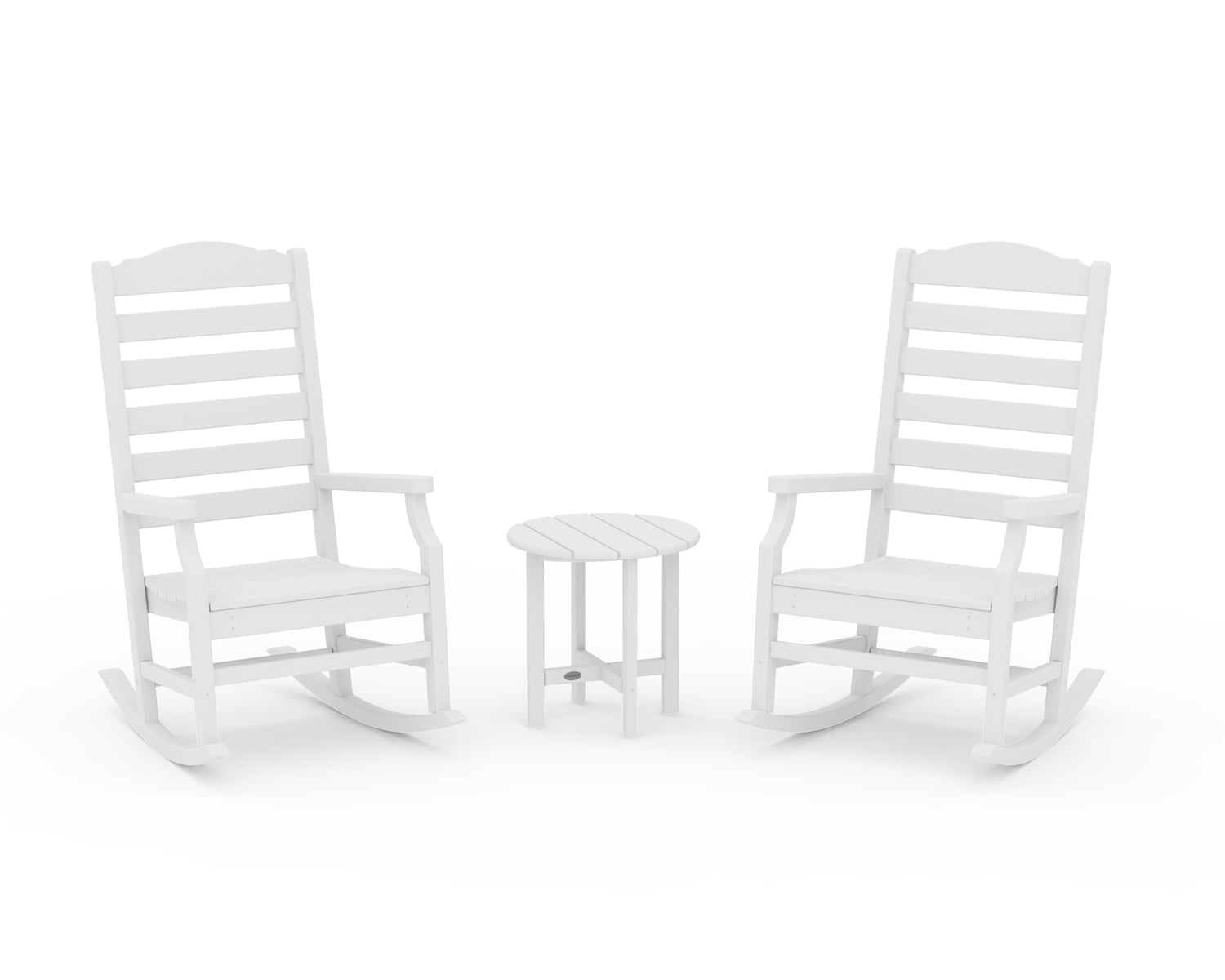 POLYWOOD Savannah 3-Piece Rocking Chair Set
