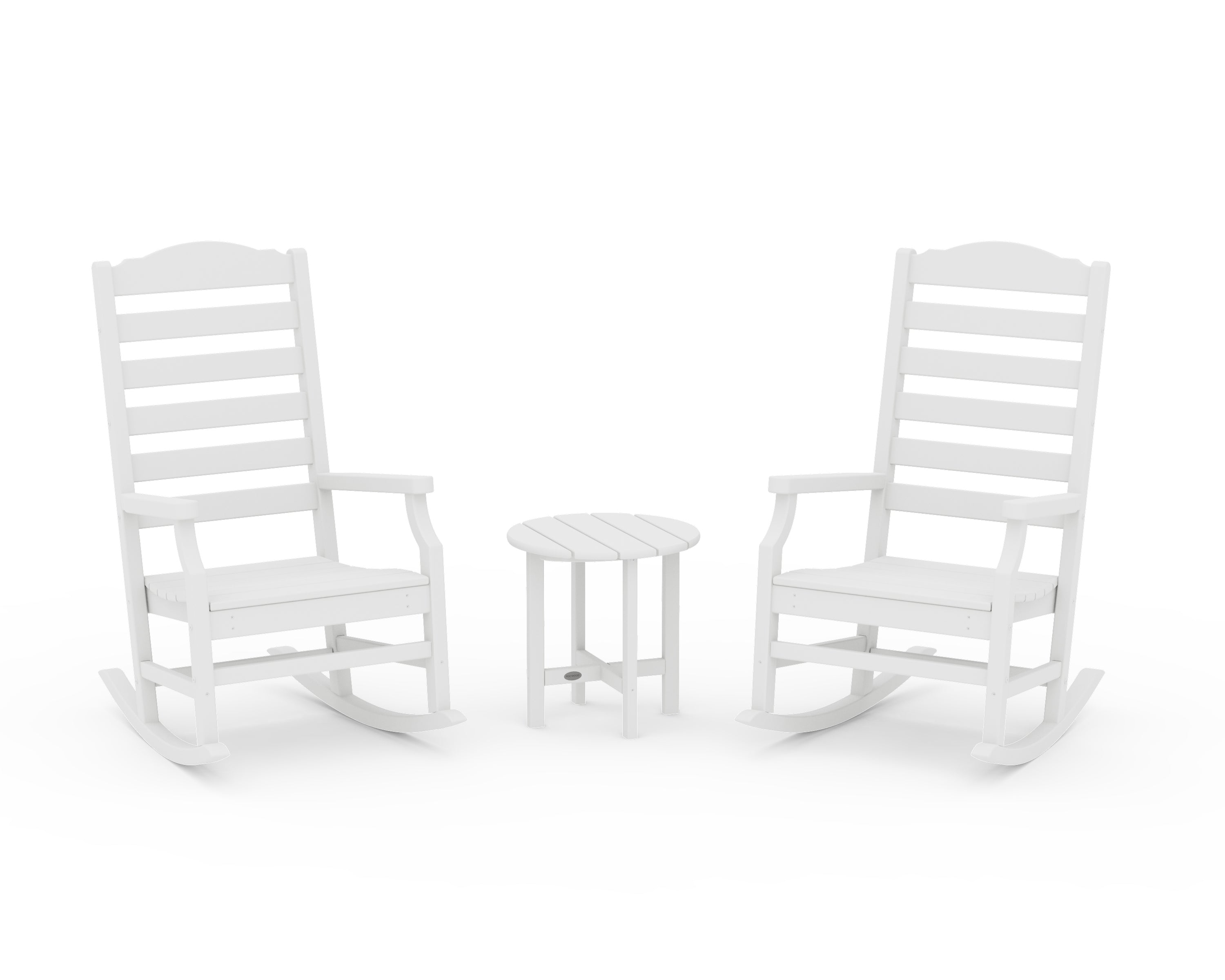 POLYWOOD Savannah 3-Piece Rocking Chair Set