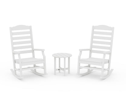 POLYWOOD Savannah 3-Piece Rocking Chair Set