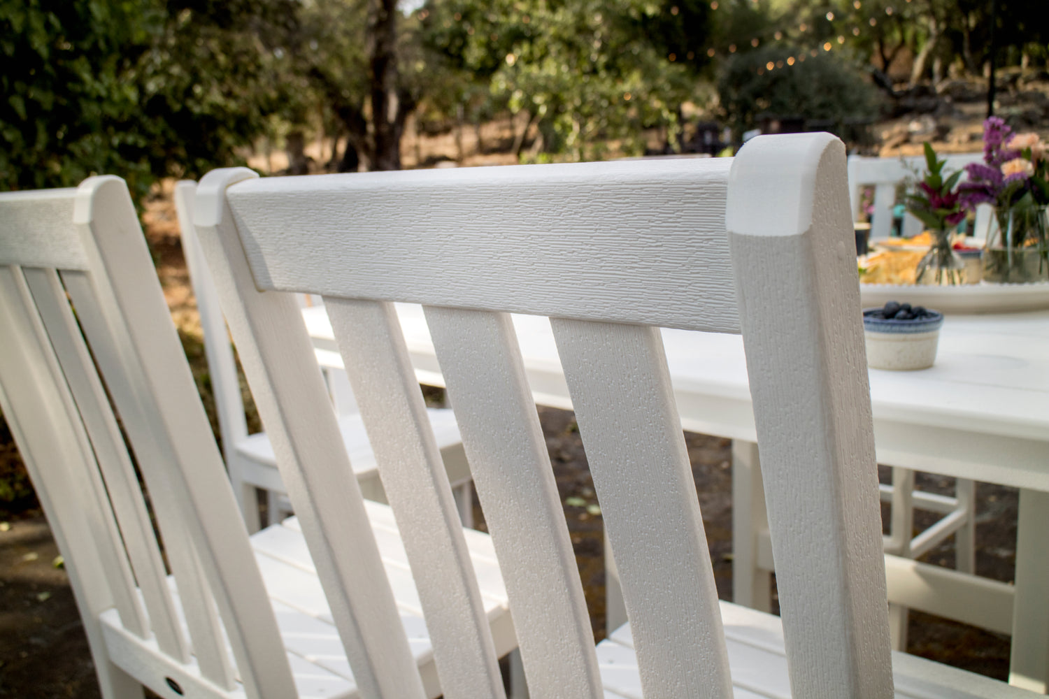 POLYWOOD Vineyard Bar Side Chair