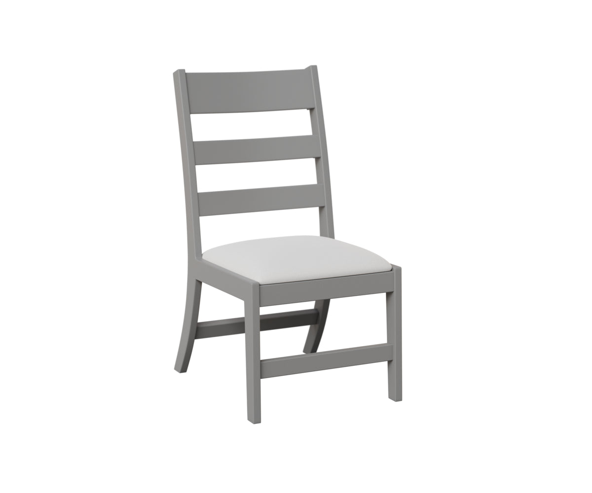Berlin Gardens Parker Dining Chair in Fog, side chair
