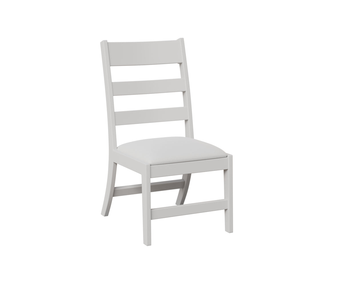 Berlin Gardens Parker Dining Chair in White, side chair