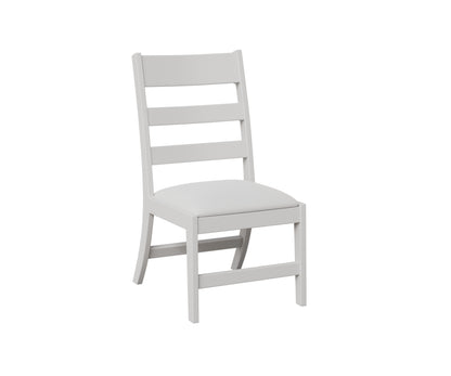 Berlin Gardens Parker Dining Chair in White, side chair