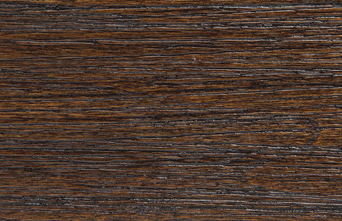 Pekoe wire-brushed finish close-up
