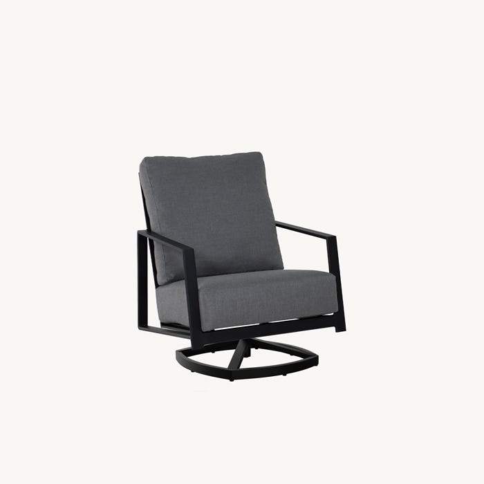 Castelle Prism Cushioned Lounge Swivel Rocker