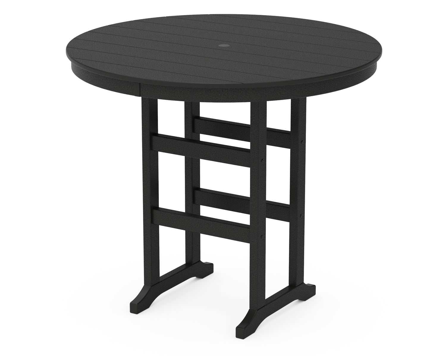 POLYWOOD 48" Round Farmhouse Bar Table