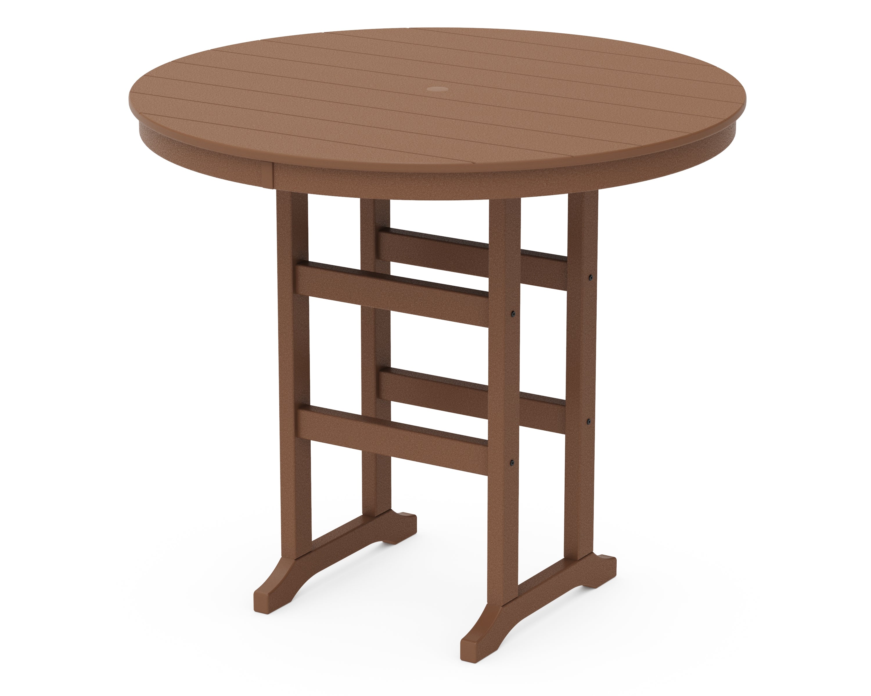 POLYWOOD 48" Round Farmhouse Bar Table
