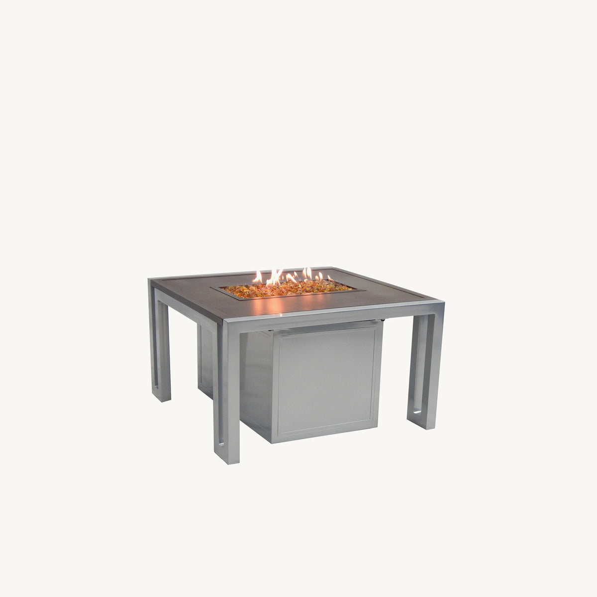 Castelle Icon Square Coffee Table with Firepit