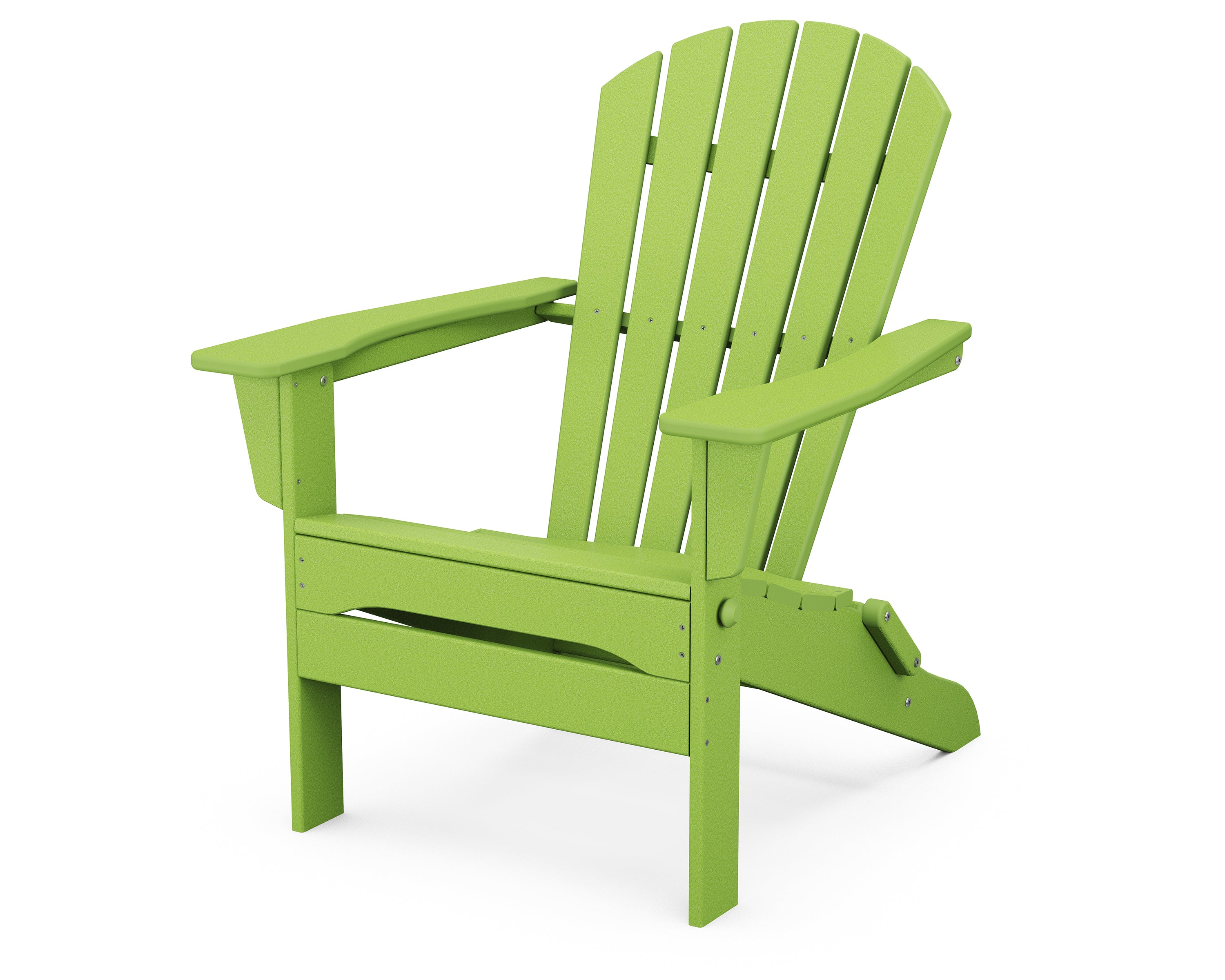 POLYWOOD South Beach Folding Adirondack Chair