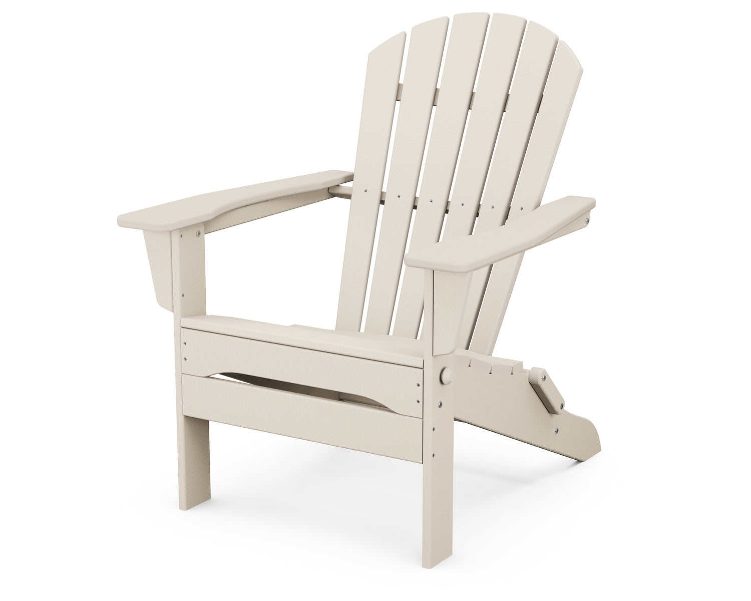 POLYWOOD South Beach Folding Adirondack Chair
