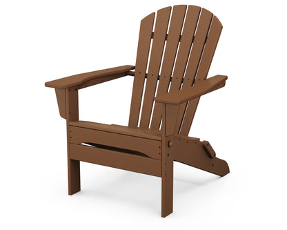 POLYWOOD South Beach Folding Adirondack Chair