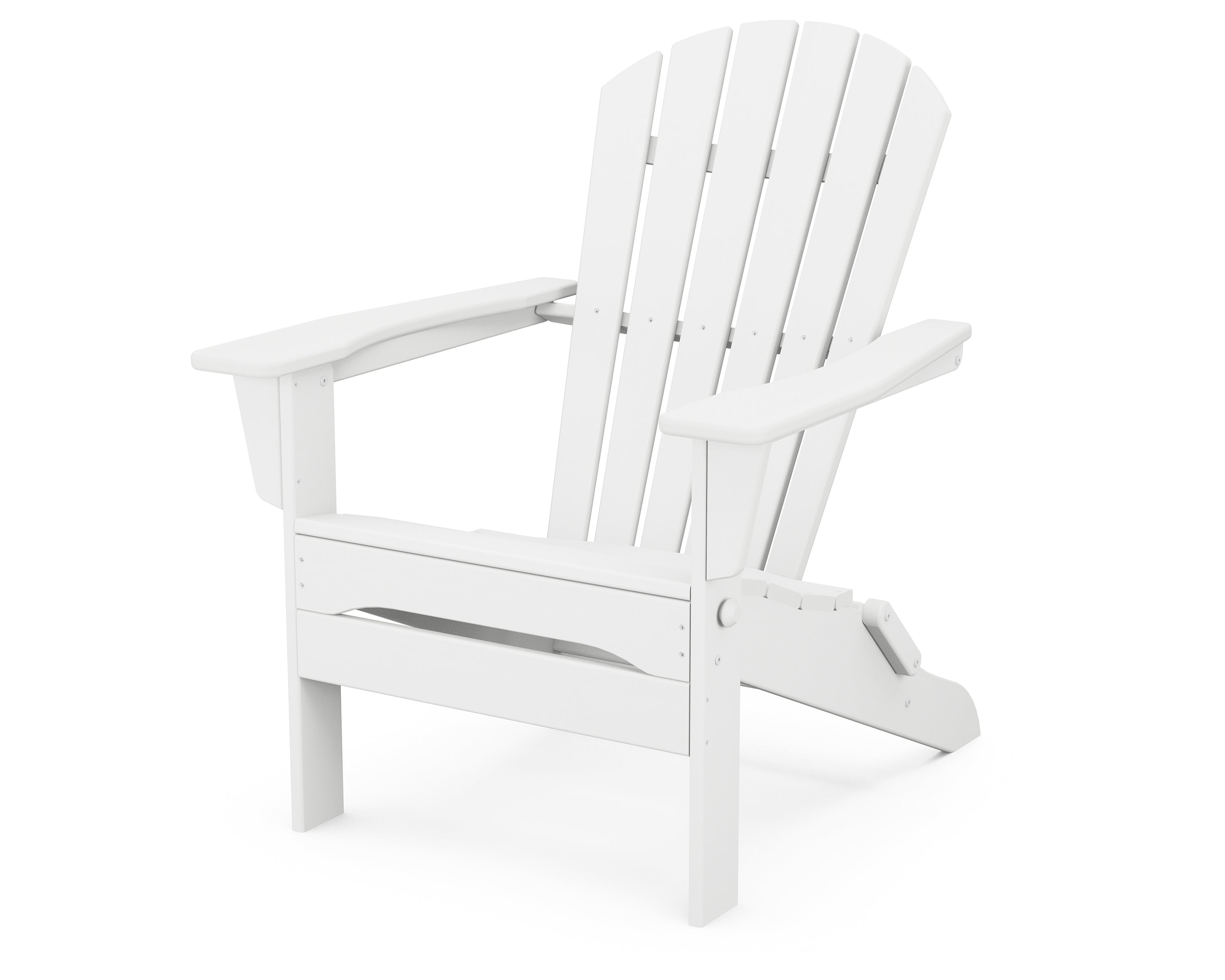 POLYWOOD South Beach Folding Adirondack Chair