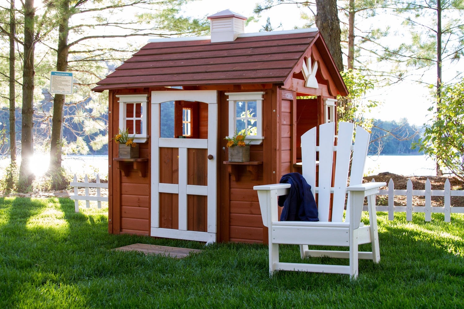 POLYWOOD Kids Adirondack Chair