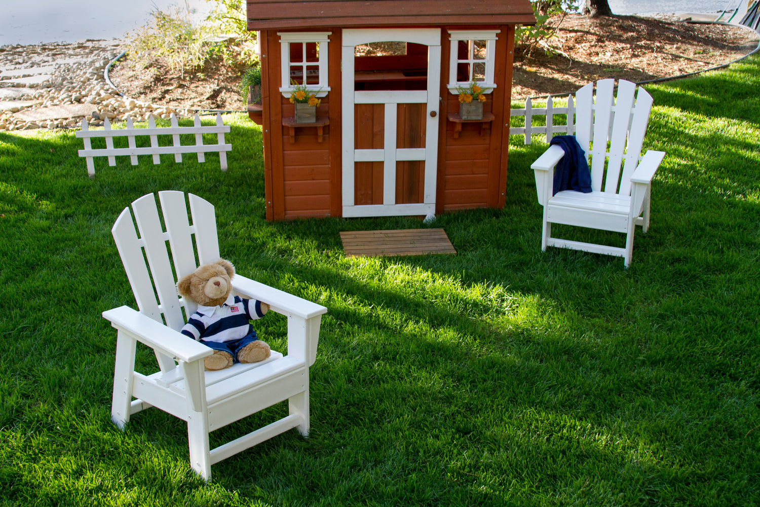 POLYWOOD Kids Adirondack Chair