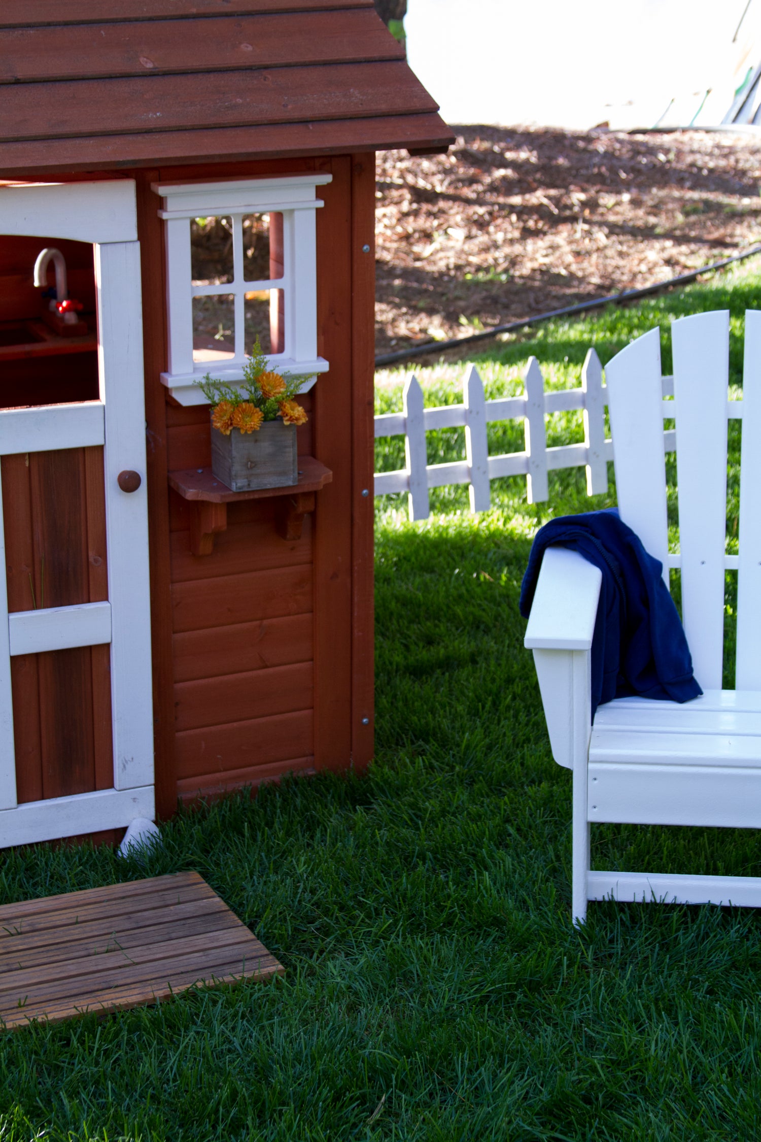 POLYWOOD Kids Adirondack Chair
