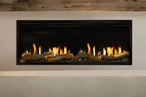 SimpliFire Allusion Edge Linear Built-In Virtual Electric Fireplace