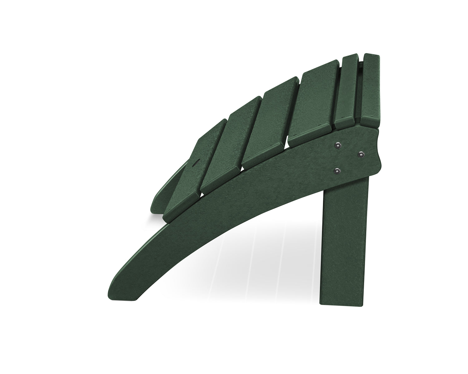 POLYWOOD Seashell Ottoman