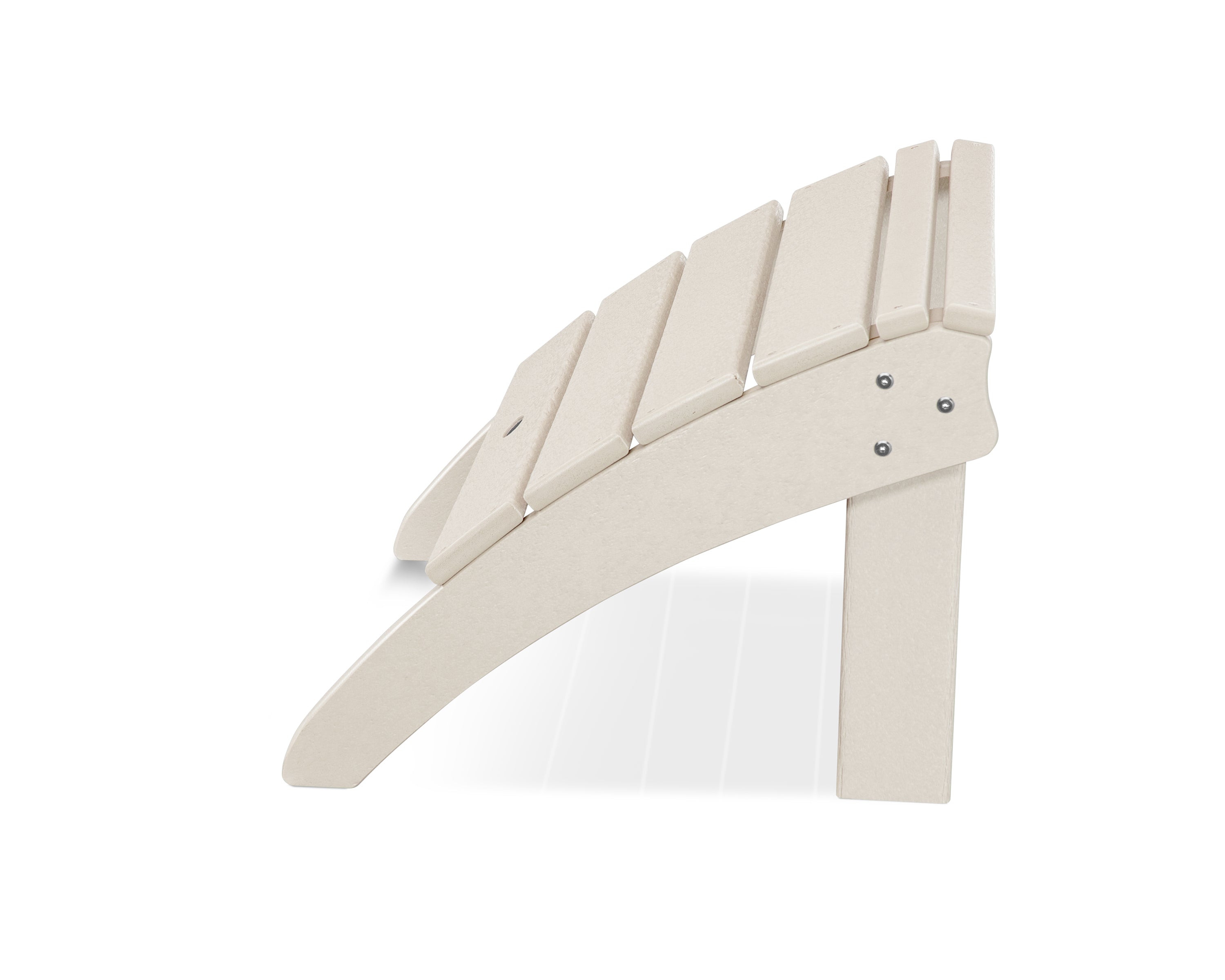 POLYWOOD Seashell Ottoman