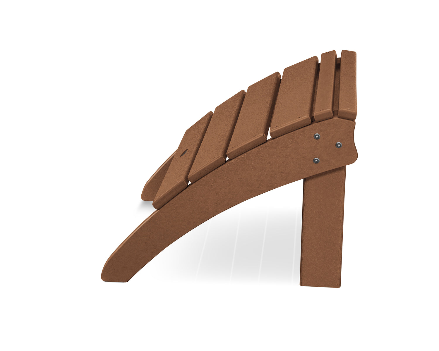 POLYWOOD Seashell Ottoman