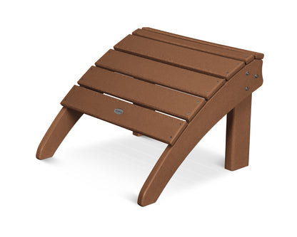 POLYWOOD Seashell Ottoman