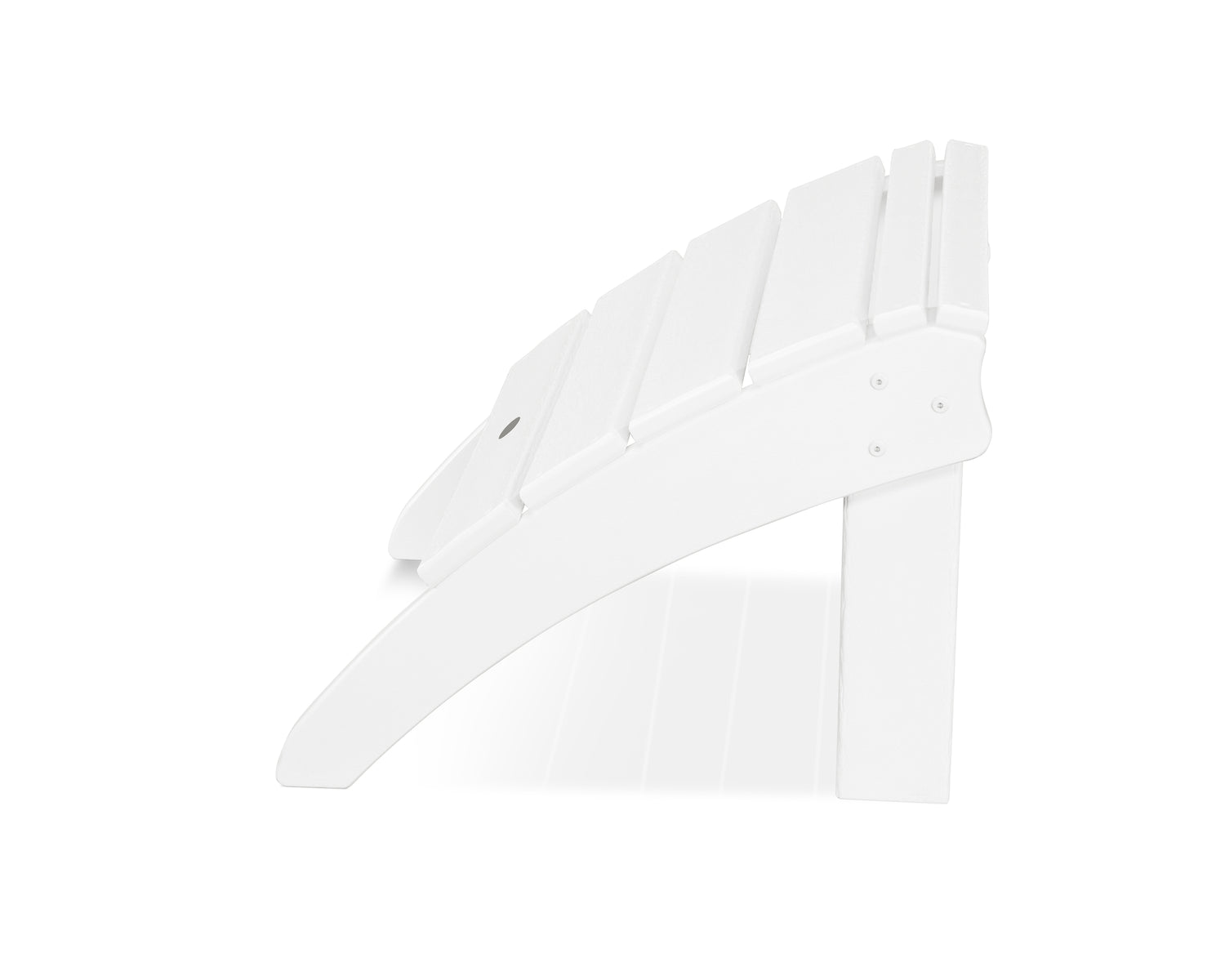 POLYWOOD Seashell Ottoman