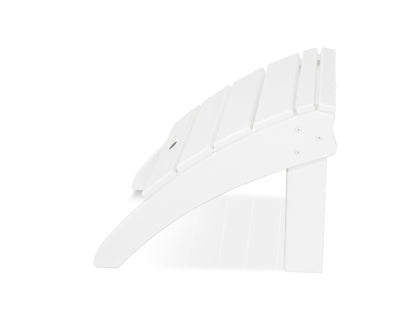 POLYWOOD Seashell Ottoman