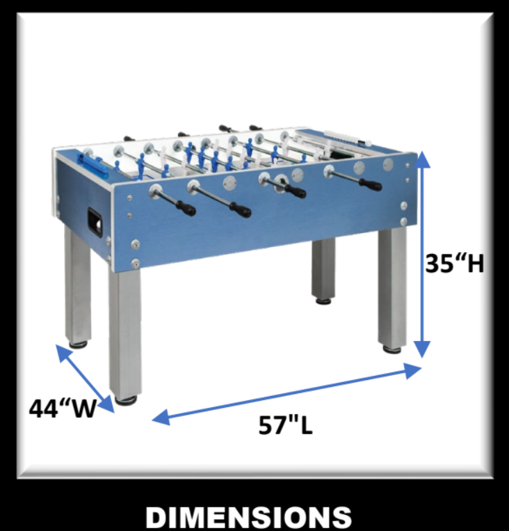 Kettler Game Table G-500 Outdoor Foosball Table