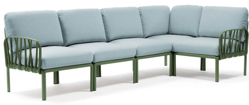 Nardi Komodo 5 Modular Outdoor Sofa - Flexible Design