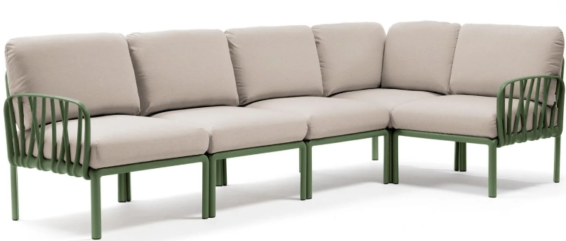 Nardi Komodo 5 Modular Outdoor Sofa - Flexible Design