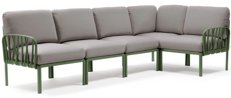 Nardi Komodo 5 Modular Outdoor Sofa - Flexible Design