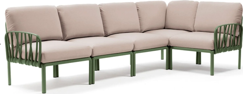 Nardi Komodo 5 Modular Outdoor Sofa - Flexible Design