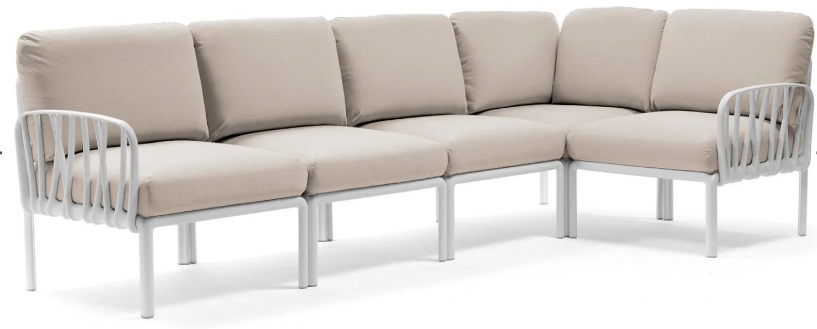 Nardi Komodo 5 Modular Outdoor Sofa - Flexible Design