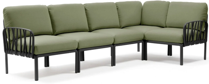 Nardi Komodo 5 Modular Outdoor Sofa - Flexible Design