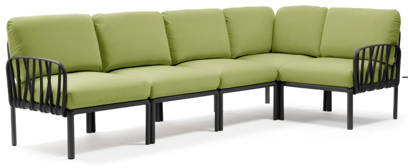 Nardi Komodo 5 Modular Outdoor Sofa - Flexible Design