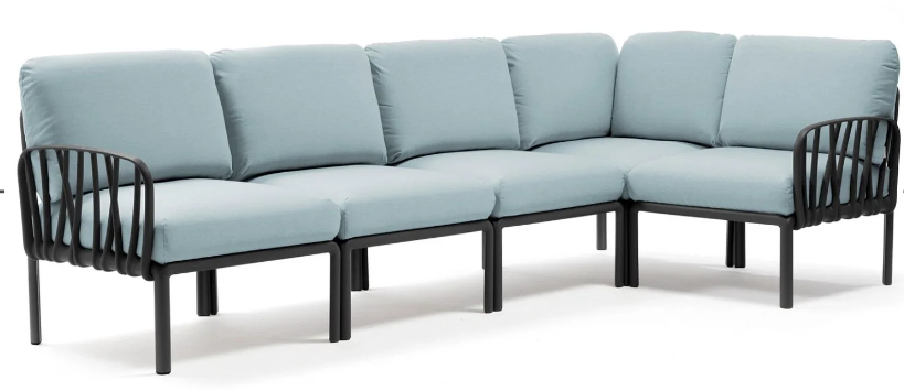 Nardi Komodo 5 Modular Outdoor Sofa - Flexible Design