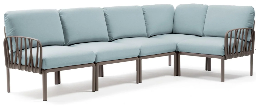 Nardi Komodo 5 Modular Outdoor Sofa - Flexible Design
