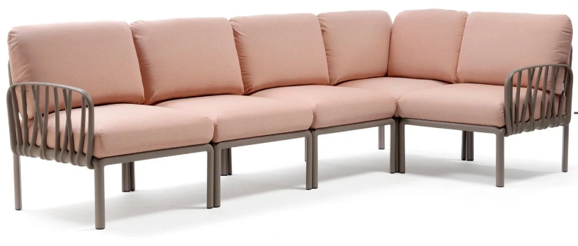 Nardi Komodo 5 Modular Outdoor Sofa - Flexible Design