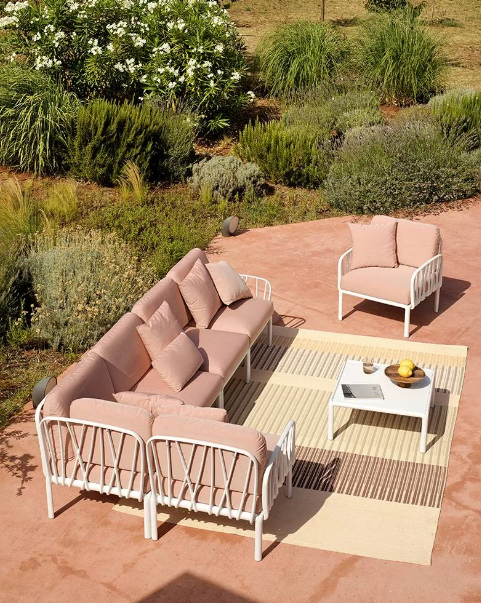 Nardi Komodo 5 Modular Outdoor Sofa - Flexible Design - Casual Nardi Komodo 5 Modular Outdoor Sofa - Flexible Design - Casual