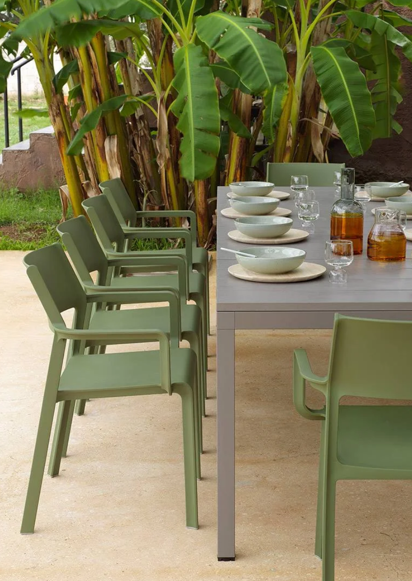 Nardi Rio 210 Extensible Outdoor Dining Table